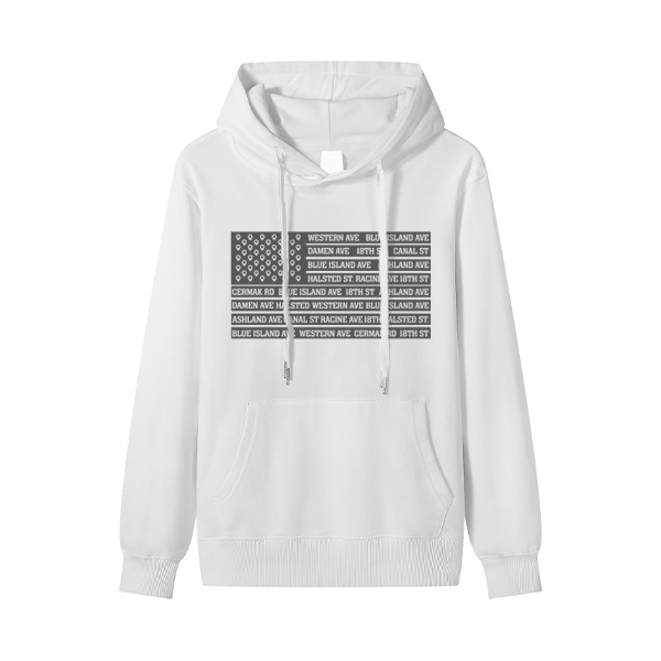 HOODIE BLANCO BANDERA SOL