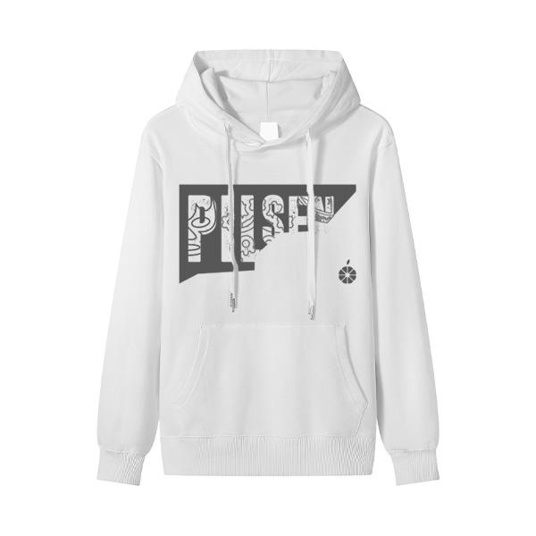 HOODIE BLANCO MAPA ELEMEN