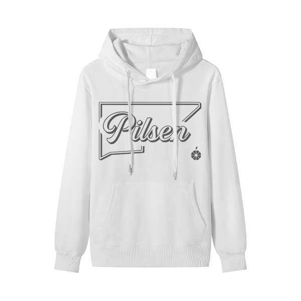 HOODIE BLANCO MAPA PILSEN