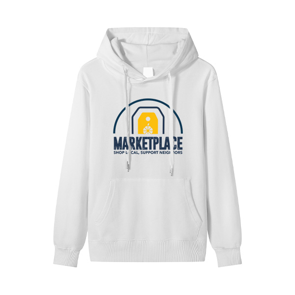 HOODIE BLANCO MARKETPLACE