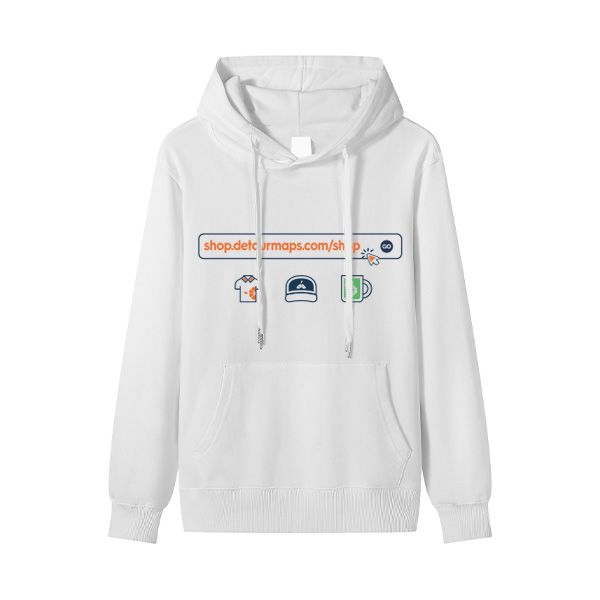 HOODIE BLANCO SEARCHBAR S
