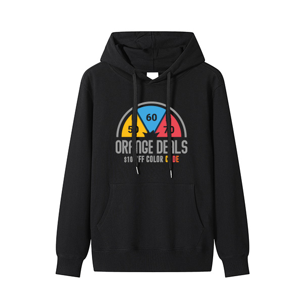 HOODIE NEGRO 10OFF