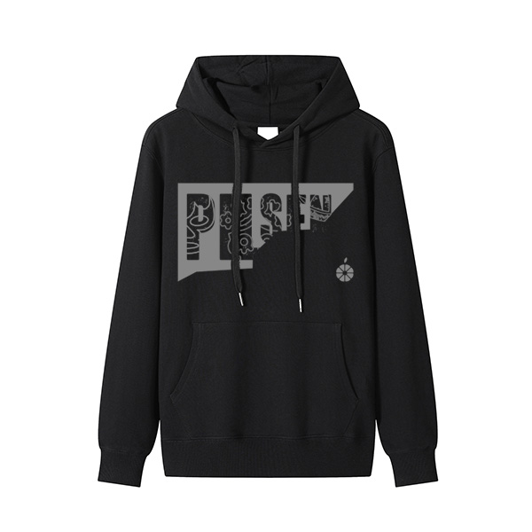HOODIE NEGRO MAPA ELEMEN