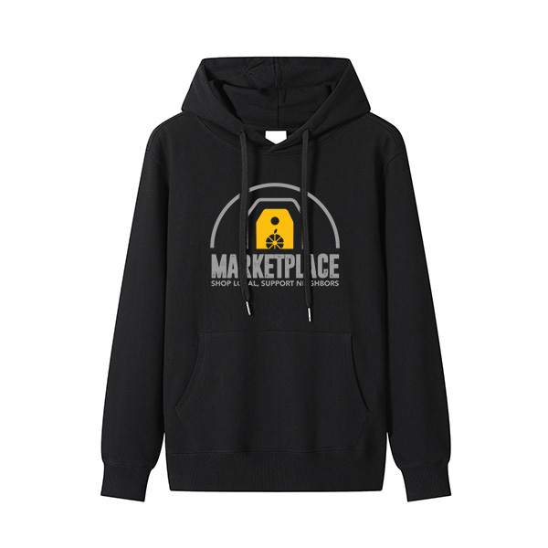 HOODIE NEGRO MARKETPLACE