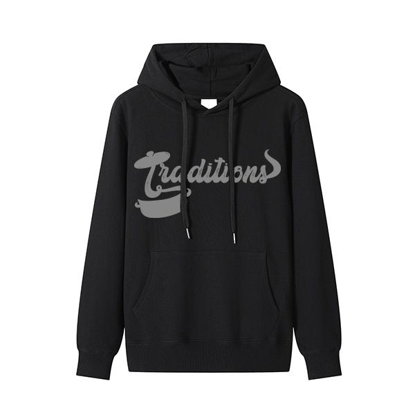 HOODIE NEGRO TRADITIONS COMIDA