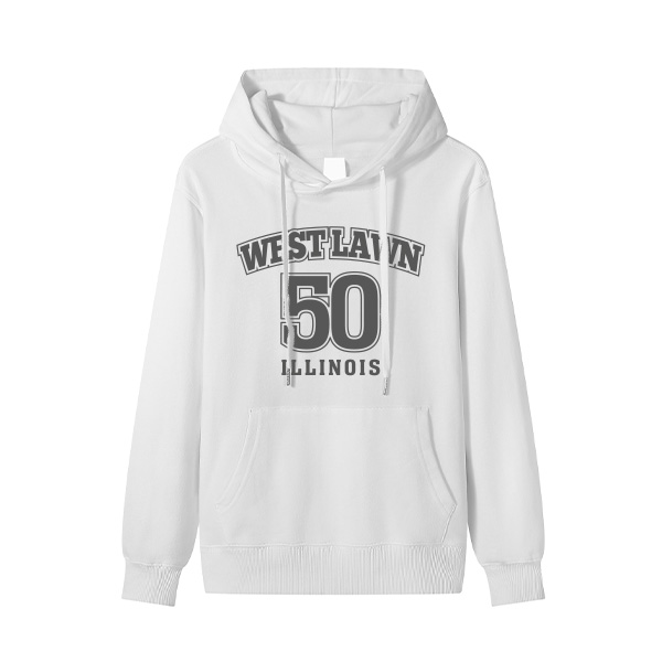 Hoodies blanco 50 ILLINOIS