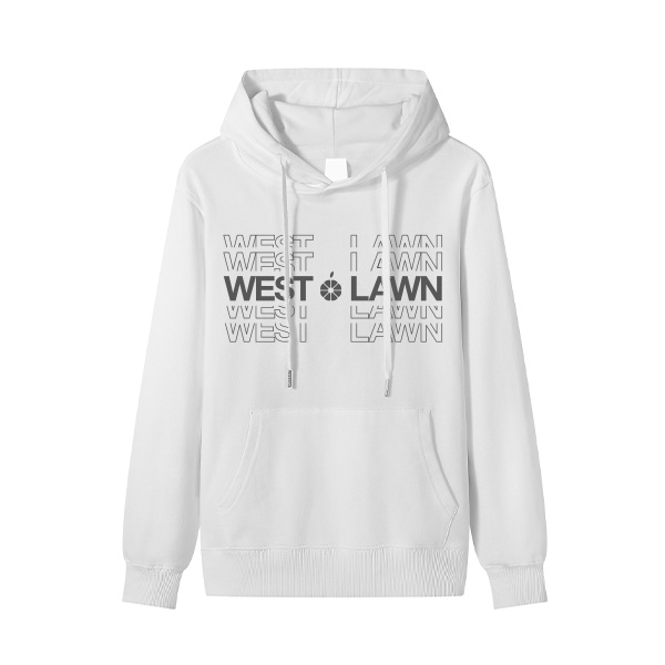 Hoodies blanco WESTLAWN RE