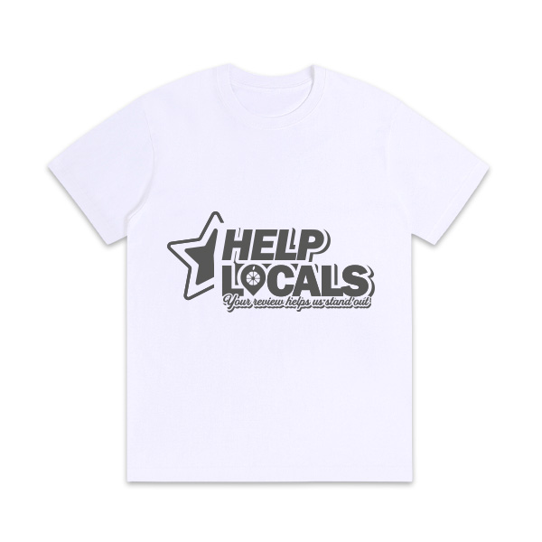 TSHIRT BLANCO HELPLOCALS