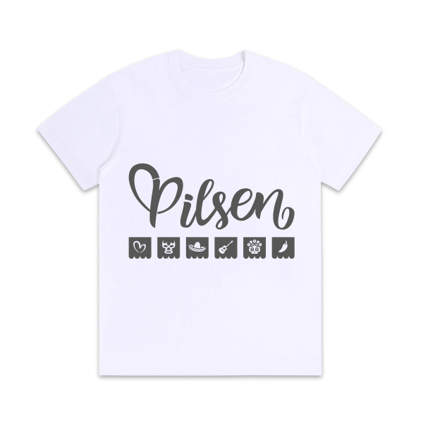 TSHIRT BLANCO PILSEN PRIN