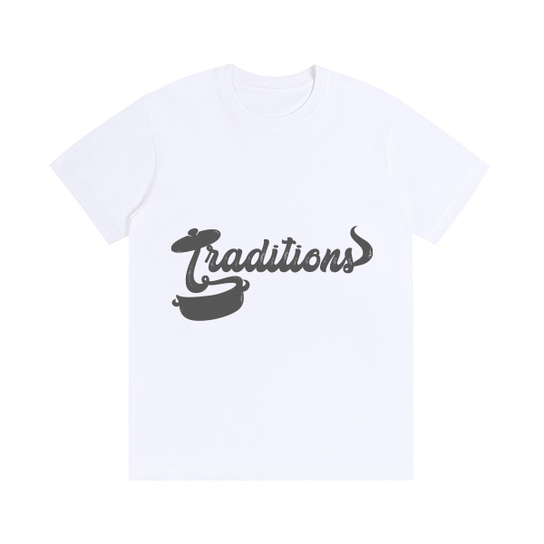 TSHIRT BLANCO TRADITIONS COMIDA