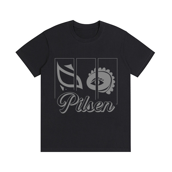 TSHIRT NEGRO 3CUADROS