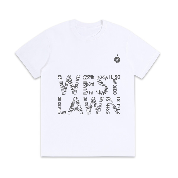TShirt Blanco CALLES NAME