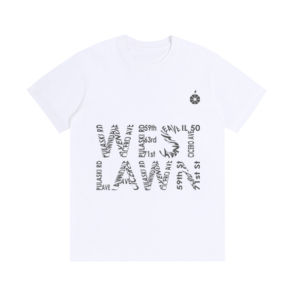 TShirt Blanco CALLES NAME
