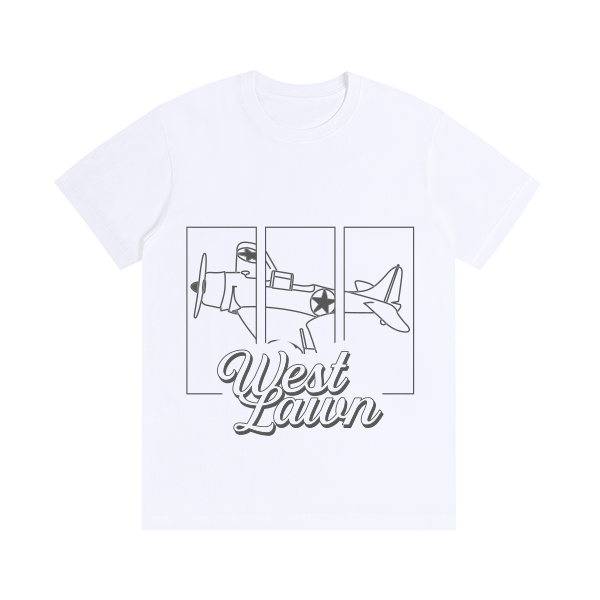 TShirt Blanco CUADROS AVI