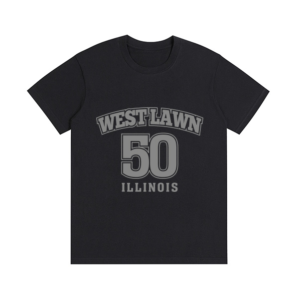 TShirt Negro 50 ILLINOIS