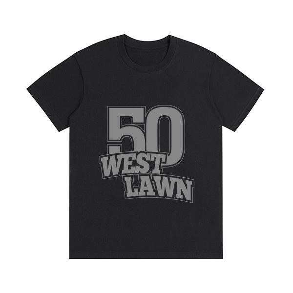 TShirt Negro 50 WEST LAW