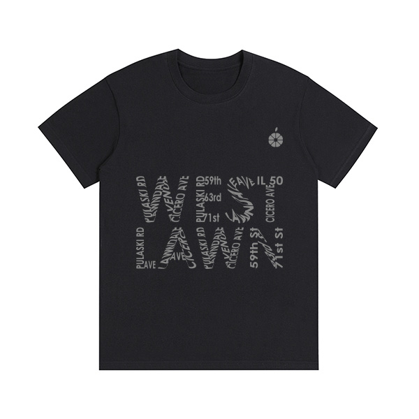 TShirt Negro CALLES NAME