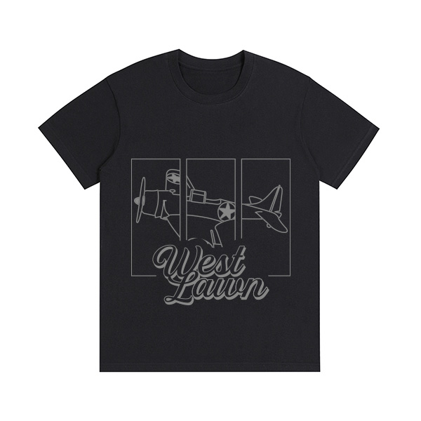 TShirt Negro CUADROS AVI
