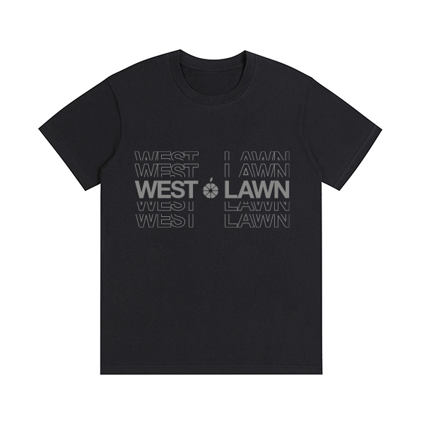 TShirt Negro WESTLAWN RE