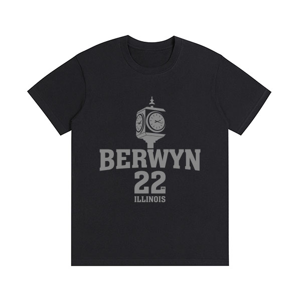 TShirt Negro CLOCK 22