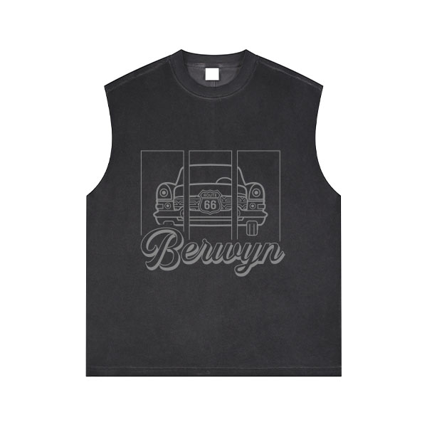 Tank Top CAR SQUARE