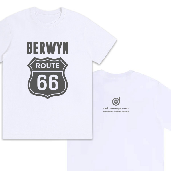 Berwyn Route 66 Tee _ Camiseta Berwyn Ruta 66
