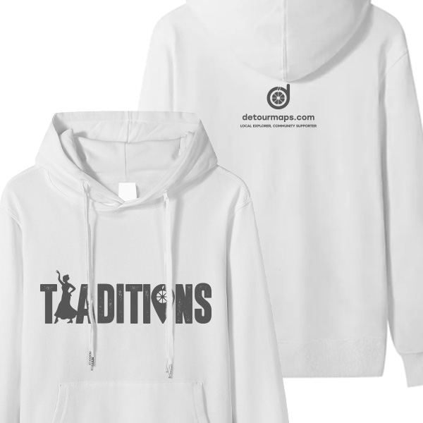 Unisex Hoodie Detour Maps – Dance Traditions