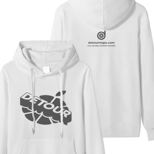 Unisex Hoodie Detour Maps – Detour 3D