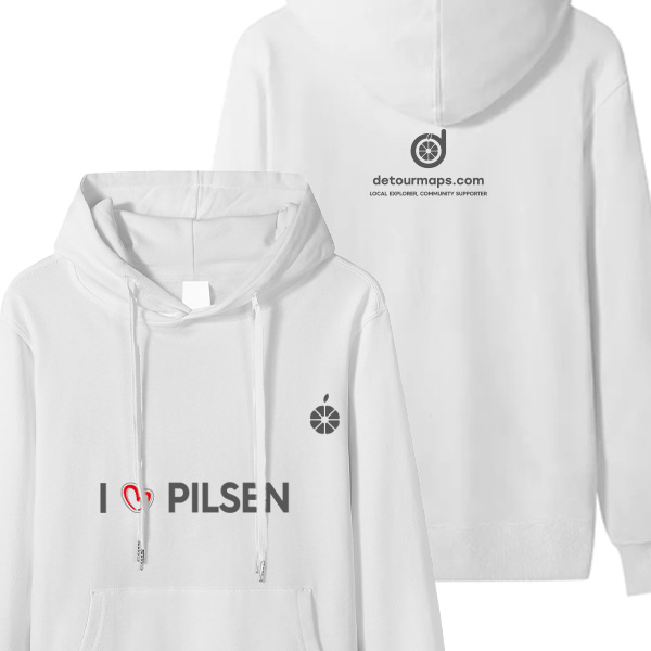 Unisex Hoodie Pilsen – I Love