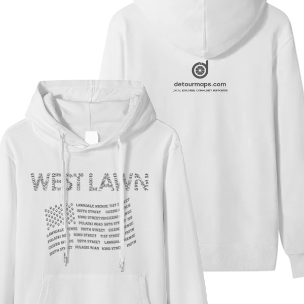 Unisex Hoodie West Lawn – Flag & Streets