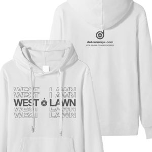 detour22 West Lawn Name Repeat Hoodie