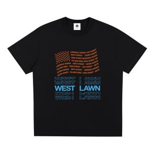 West Lawn American Street Flag Tee